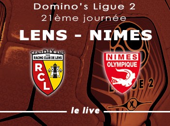 21 RC Lens Nimes Live